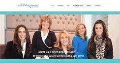Desktop Screenshot of laserhairclinic.com