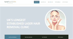 Desktop Screenshot of laserhairclinic.co.uk